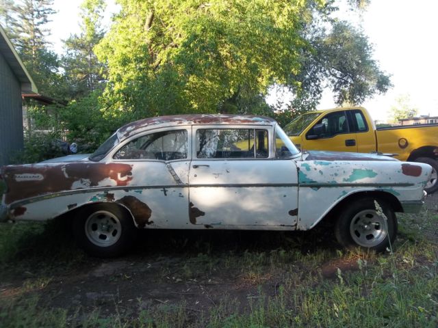 1956 chevrolet delray 2 door sedan - body / roller / project car