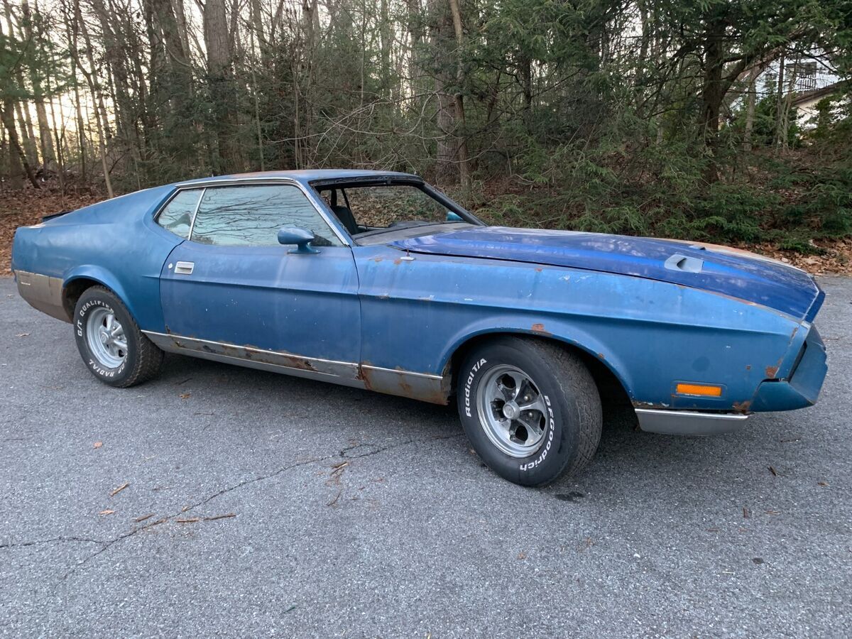 1972 ford mustang mach 1 project