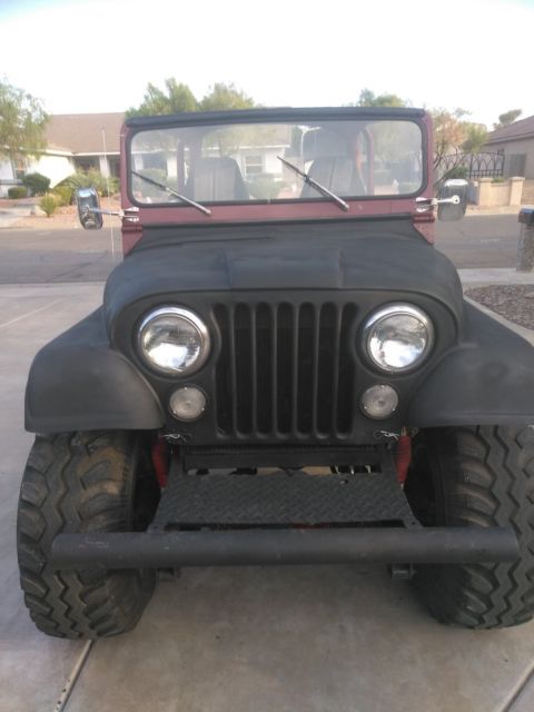 1956 jeep willys 350 chevy all extras