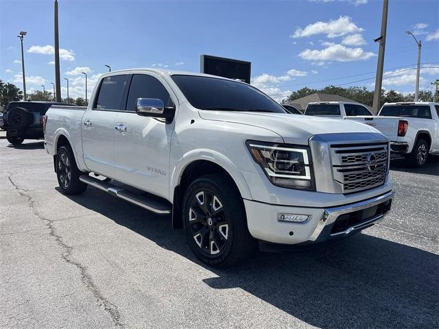 2021 nissan titan platinum reserve