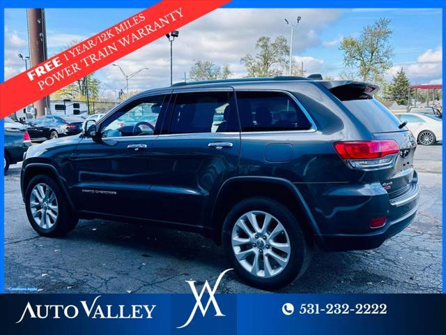 2017 jeep grand cherokee limited x
