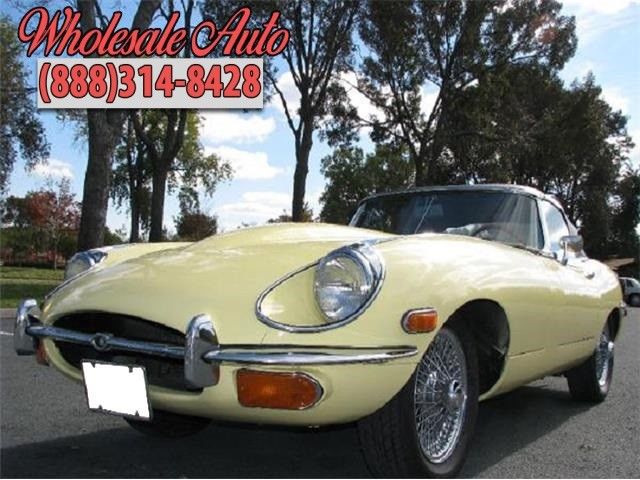 1969 jaguar e-type 44,064 miles yellow manual