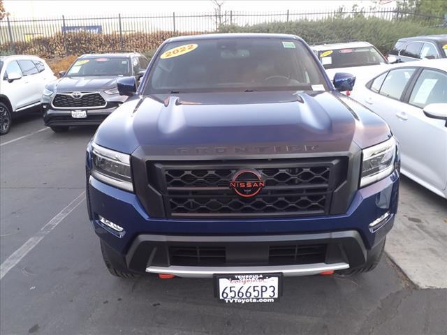2022 nissan frontier pro-x