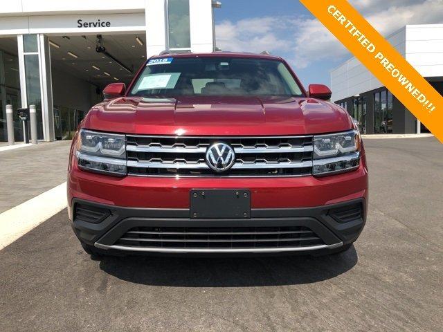 certified 2018 volkswagen atlas fwd s huntsville, al 35806 for sale in huntsville, alabama