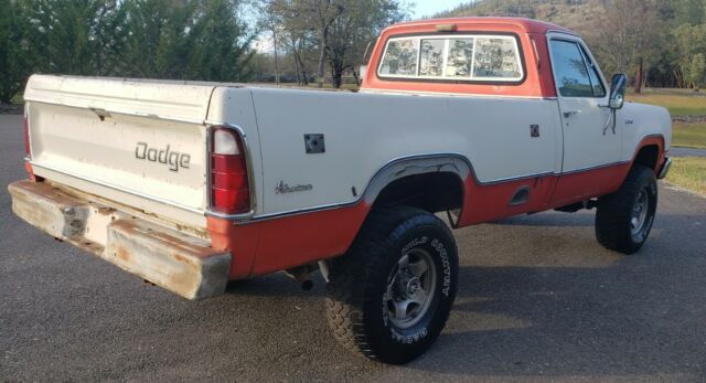 1975 dodge 200 4x4 adventurer pickup 1974 1978 ram mopar truck power wagon