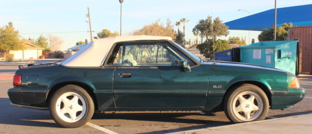 1990 ford mustang 78,090 miles 5.0 lx 7-up edition 5-speed #2700