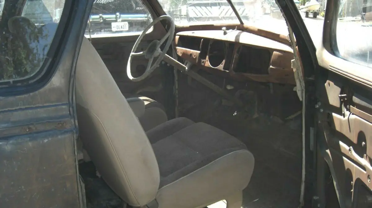 1941 plymouth 2 door coupe black exterior 360 auto does not run project car