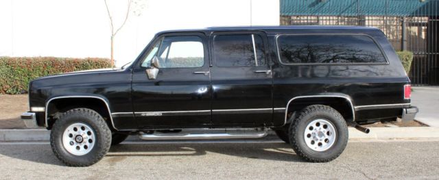 california original, 1989 chevrolet suburban k 2500, 4x4, two owner, runs great