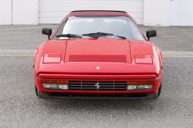 1989 ferrari 328 gts in rosso corsa 20,453 miles recent major / collector grade