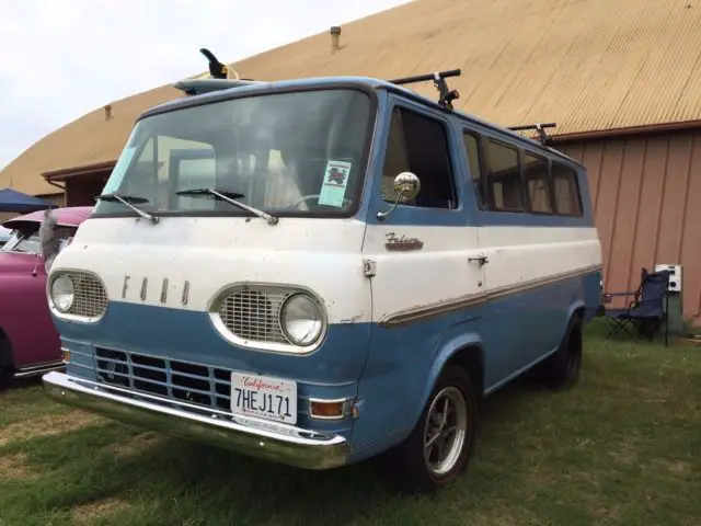 1966 ford econoline rare extended falcon club wagon fresh no reserve