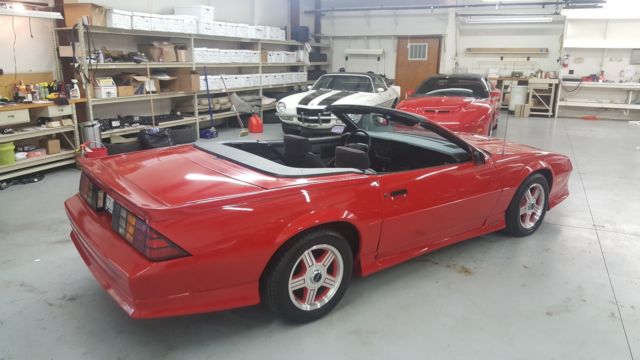 1991 chevrolet camaro z28 convertible 47k orig stock and mint california car