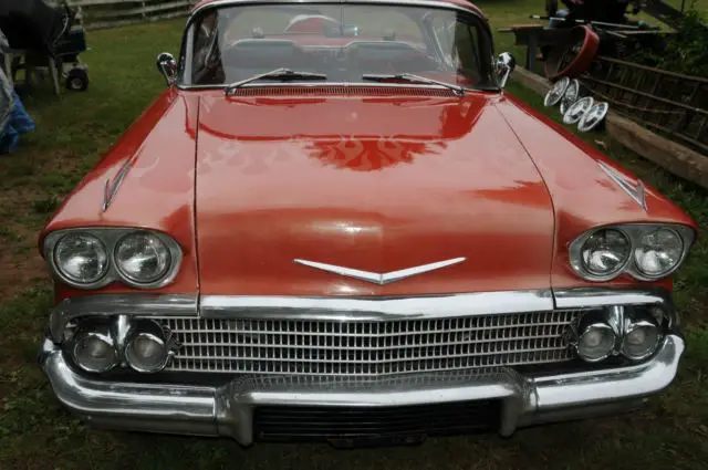 1958 chevrolet chevy impala car rat rod/ cruiser unique shadow flames 350 engine