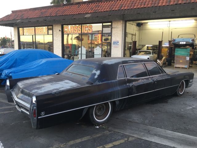 cadillac fleetwood 75 - limo like w/o divider window
