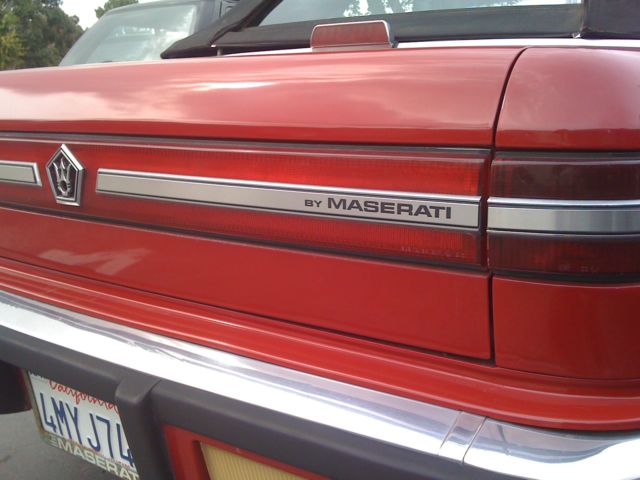 maserati turbo coupe
