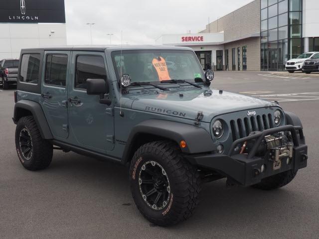 used 2015 jeep wrangler 4wd unlimited rubicon morgantown, wv 26501 for sale in morgantown, west virginia
