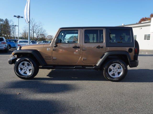 2015 jeep wrangler unlimited sport 4x4 sport 4dr suv for sale in meriden, connecticut