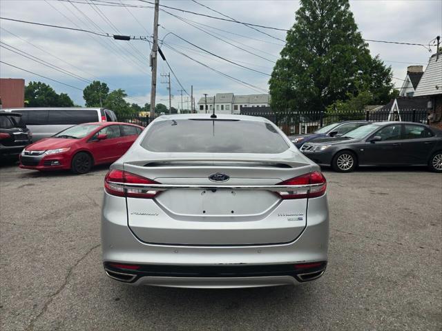 2018 ford fusion titanium