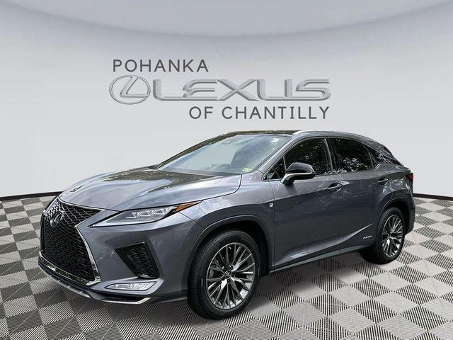 2022 lexus rx 450h f sport handling