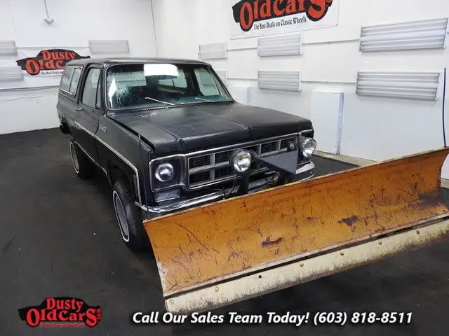 1977 black body int good 350v8 3 spd auto!
