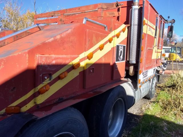 1989 ihc cab over mobile home toter semi truck