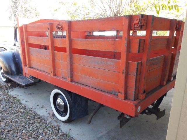 1941 gmc half ton flatbed truck chevrolet 1942 1946 1947 1948 1950 1951 1952