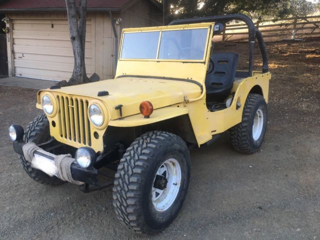 1952 willys jeep cj3a