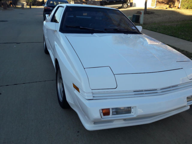rare! 1988 chrysler conquest tsi turbo, white - 83k original miles - pristine