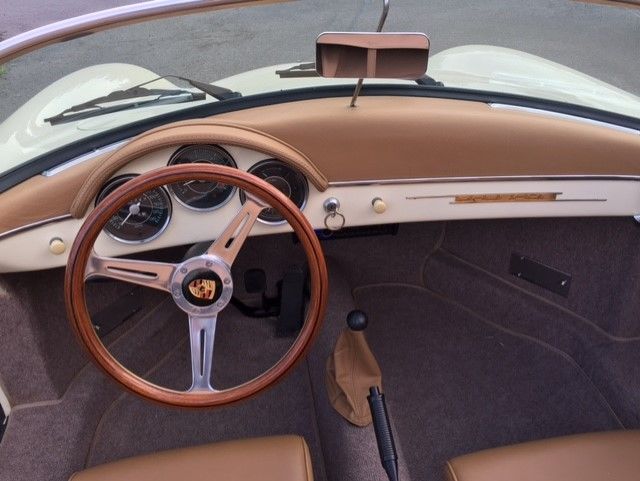porsche 356 convertible replica, one owner, built by vintage speedsters, 3000 mi