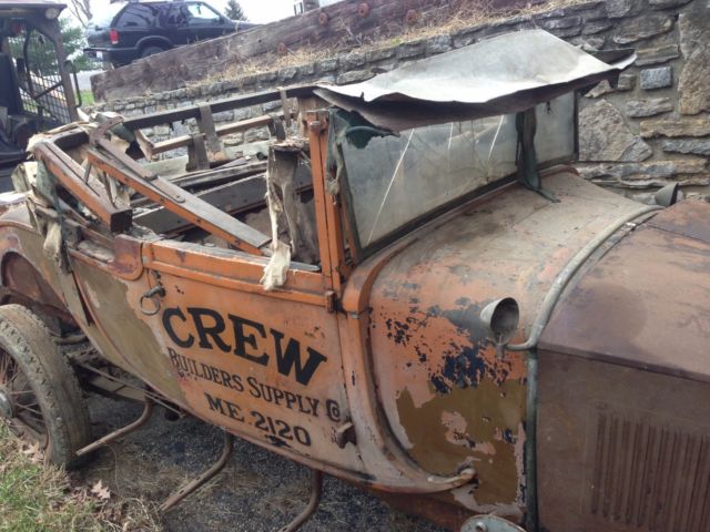 1929 lincoln club roadster model l, 2 seat convertible w/ rumble seat very rare