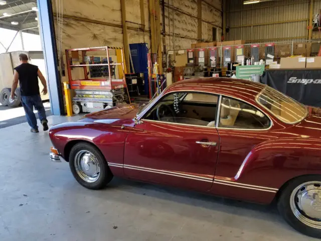 restored karman ghia 1972