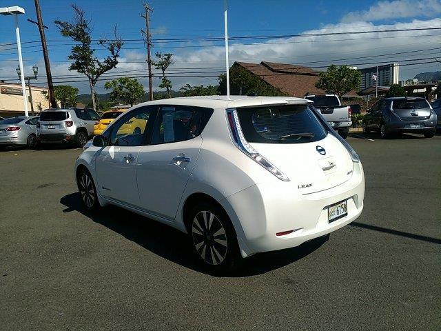 2016 nissan leaf sv sv 4dr hatchback for sale in honolulu, hawaii