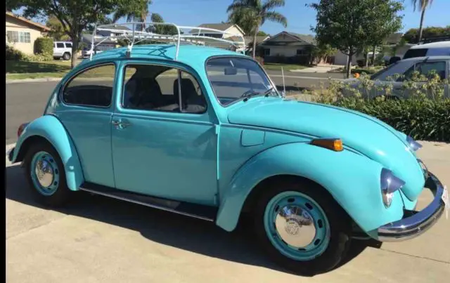 1972 vw super beetle car