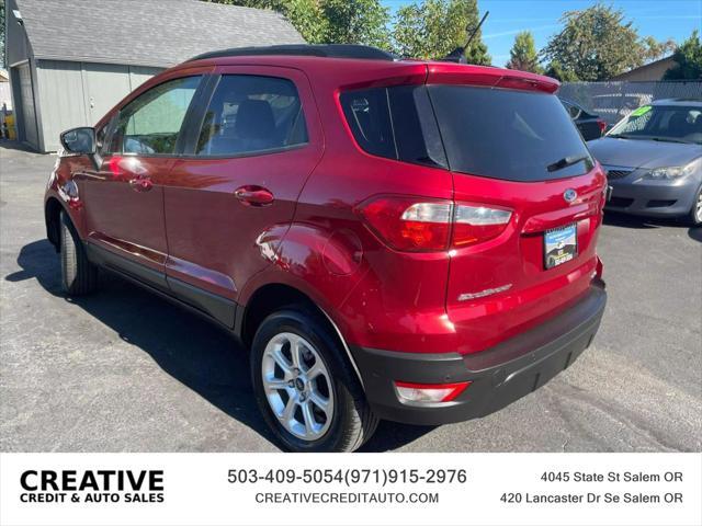 2018 ford ecosport se