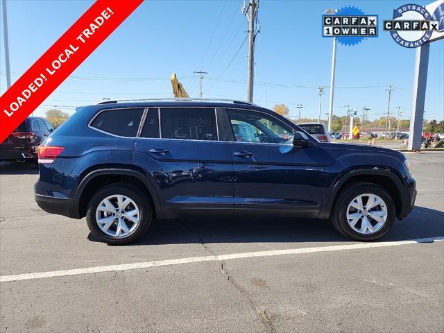 2018 volkswagen atlas 3.6l se