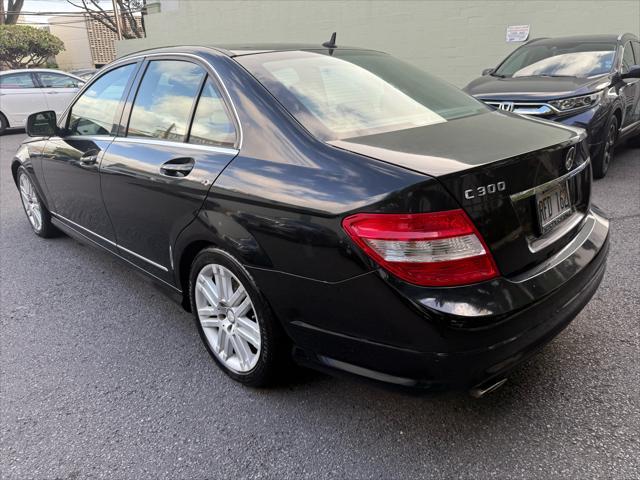 2009 mercedes-benz c-class 4dr sdn 3.0l sport rwd