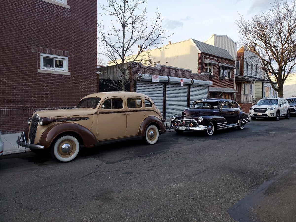 1937 plymouth deluxe sedan brown deluxe