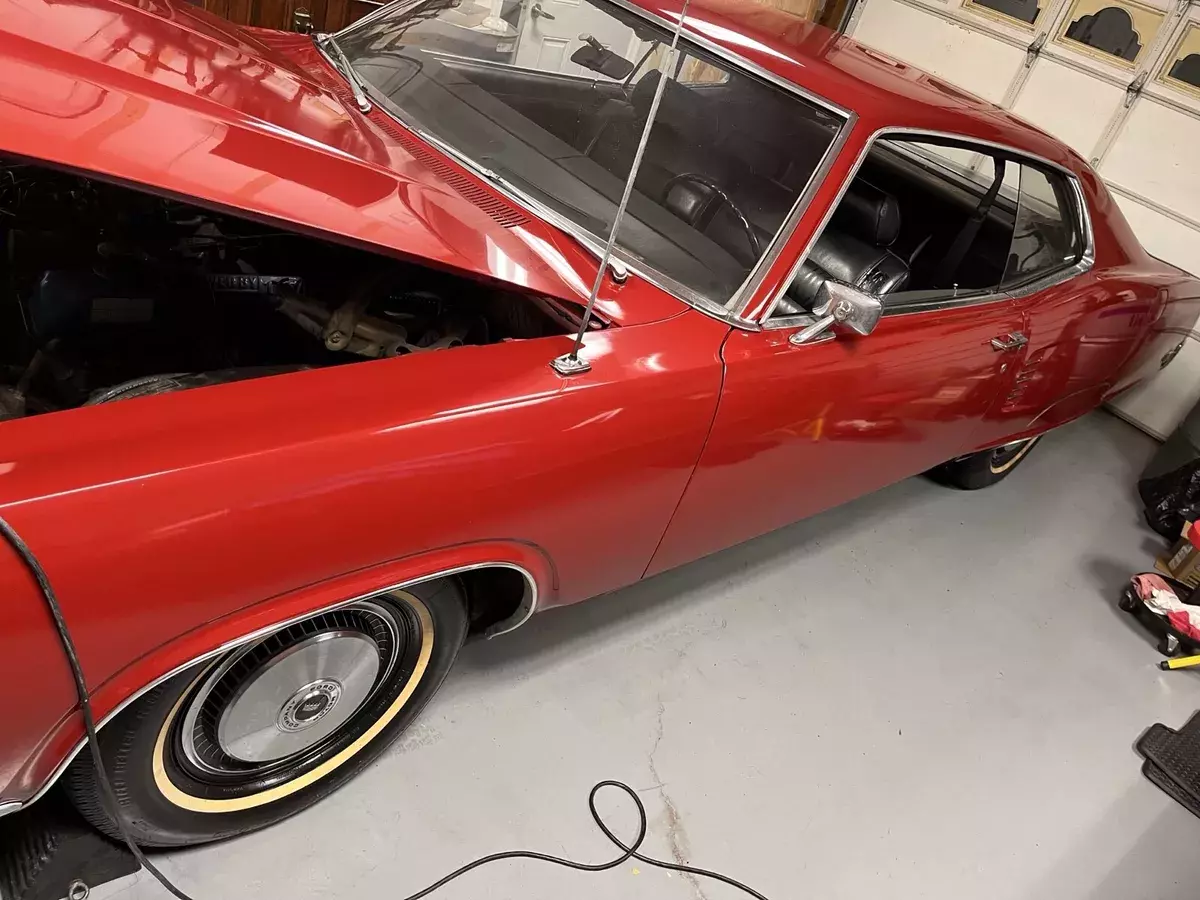 1969 mercury marauder coupe red 2 door