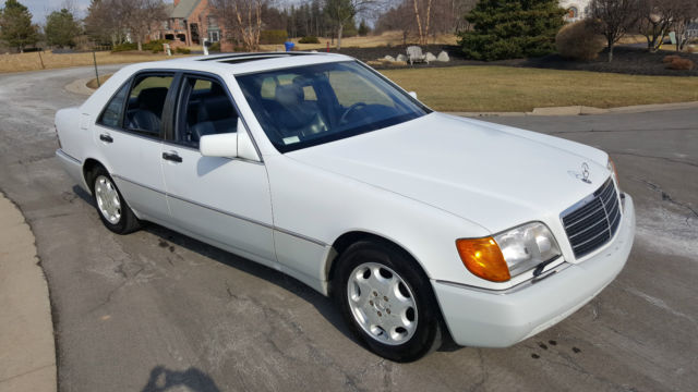 mercedes 1992 300sd turbo diesel rust free white rare detailed d td sdl sd bio