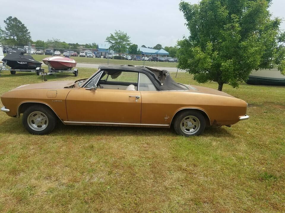 1965 corvair corsa convertible, 4 speed, all there, no reserve
