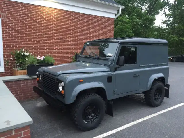 defender 90 rhd panel truck