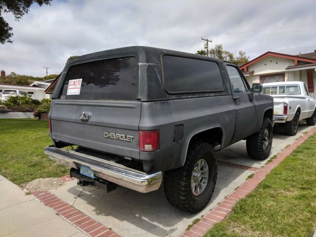 1985 chevrolet k5 blazer 4x4 custom deluxe