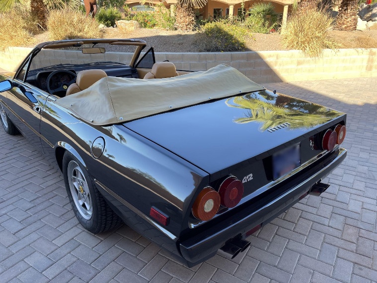 1986 ferrari 412 straman convertible 5-speed