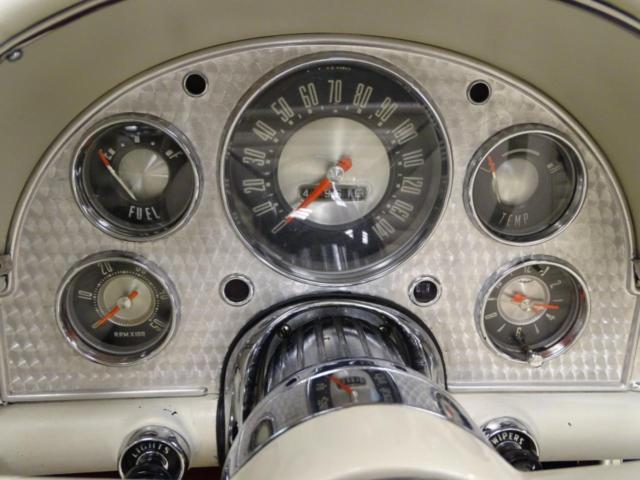 1957 ford thunderbird 1200 miles red convertible 312 cid v8 3 speed automatic