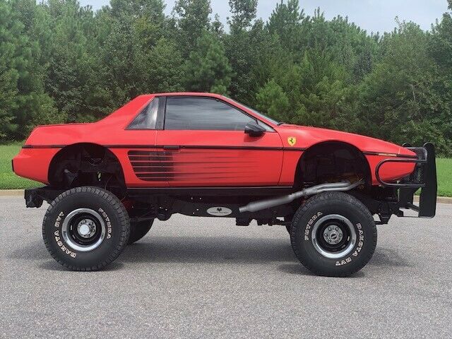 1984 "ferrari" fiero 4x4 monster car one of a kind monster truck