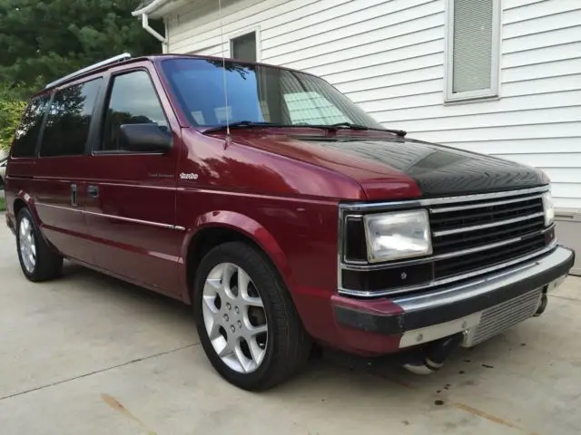 1990 plymouth turbo voyager loadrunner big boost fmic srt4 mopar!!! lr!