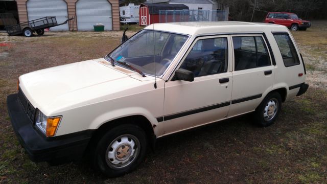 1983 toyota tercel wagon 4wd