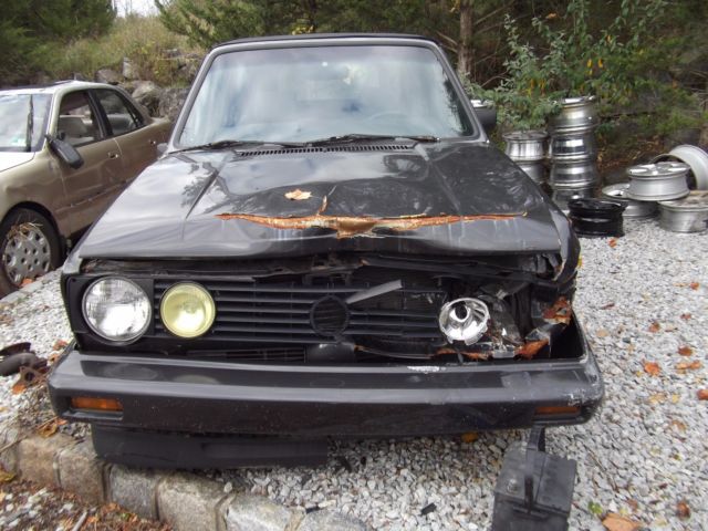 1988 volkswagen cabriolet convertible ( repairable or parts vehicle ) golf parts