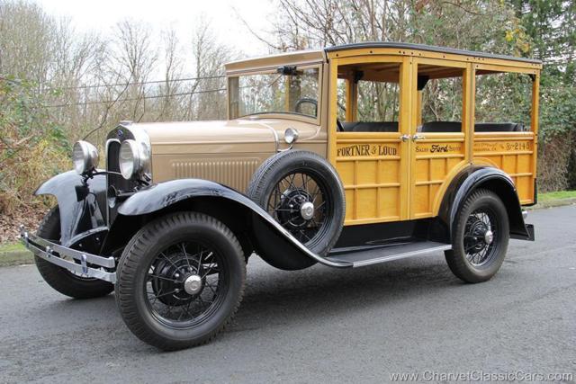 1930 ford model a woodie wagon. freshly restored. see video