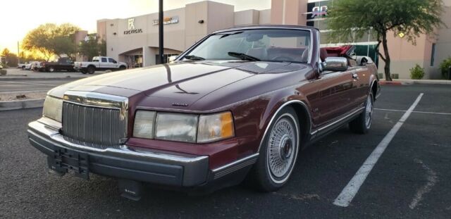 1986 lincoln mark vii convertible