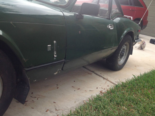 1975 green triumph spitfire project car / donor car - no reserve
